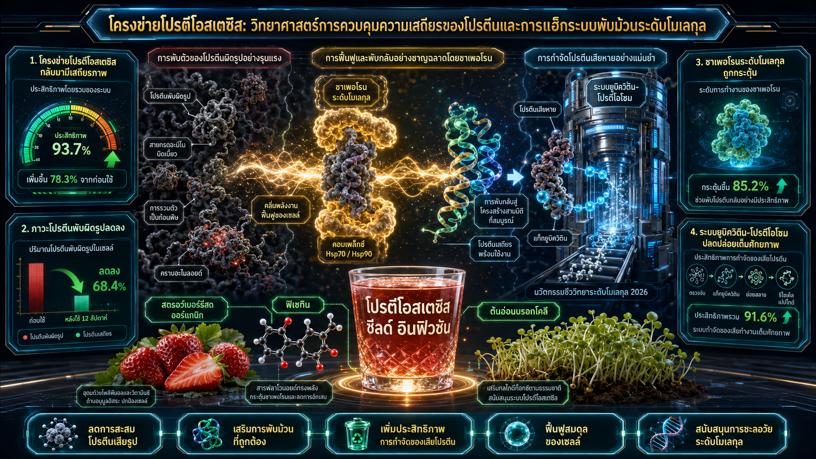 เครือข่ายธำรงดุลโปรตีน