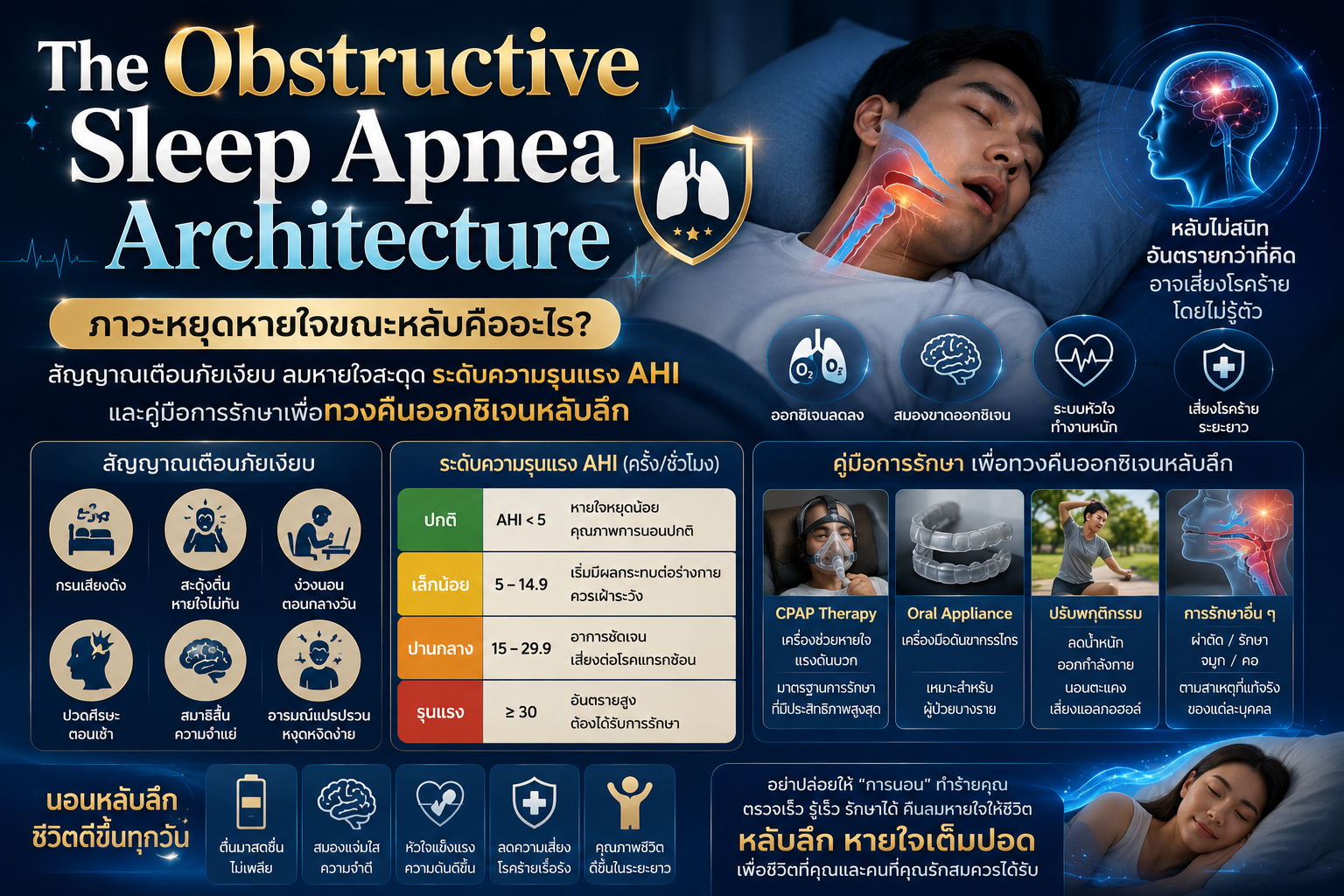 ภาวะหยุดหายใจขณะหลับ